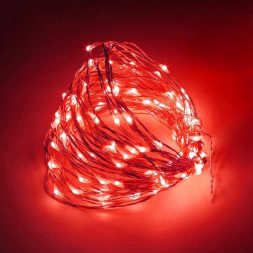 5 meter - Rood - LED verlichting - 12 volt - ultra dun