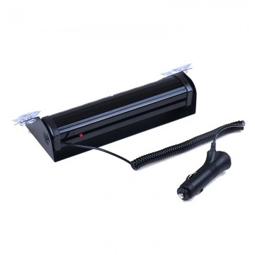 WIT 8 LED Dashboard Strobe Flash zwaailamp