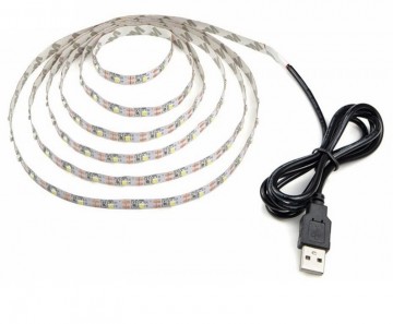 USB ledstrip - WARM WIT - 1 meter - 60L/m
