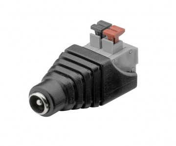 Veerklem dc connector