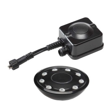 4x LED wand spot - 78mm - 4 Watt - Zwart - complete set