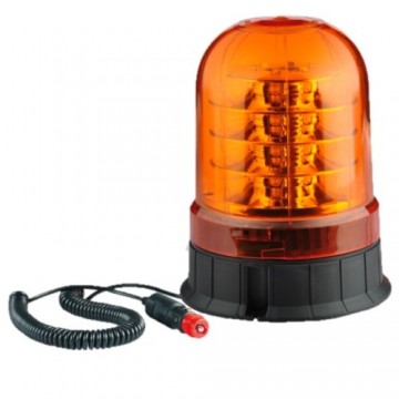 ORANJE dak zwaailicht - 24 LED - R10 / R65 - E keurmerk - magnetische bevestiging