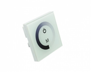 LED dimmer - wandbediening touch panel - zwart