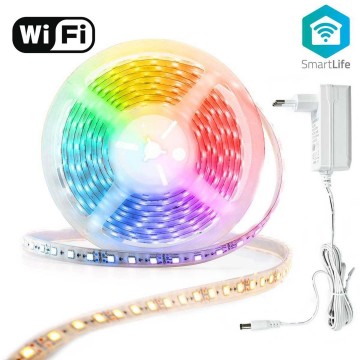 5 meter WIFI Slimme ledstrip - Kleur en Warm tot Koud wit - SmartLife