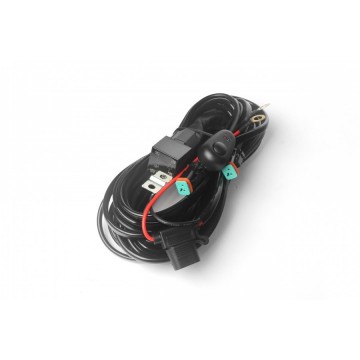 Relais kabel tweevoudig - 3 Meter met Schakelaar - 12V