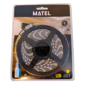 Complete set - 3 meter led strip - Warm wit - Waterproof