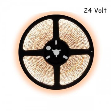 5 meter warm wit led strip - 60Leds/m - 24V