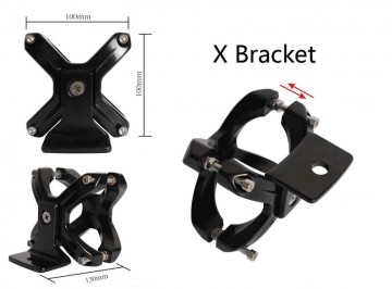 Bracket Front Light LED Bar - Zwart