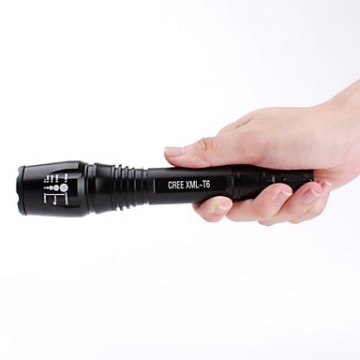 CREE XML-T6 1800 Lumens Zaklamp 21 CM