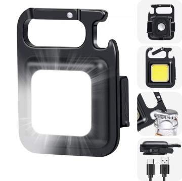 Mini LED zaklamp - Oplaadbaar - Multifunctioneel