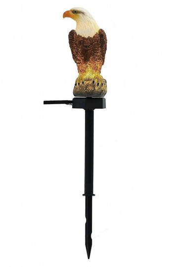 Solar LED arend  - Neutraal wit - Met schemersensor en prikpen