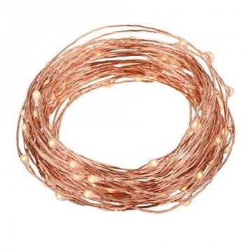 Zonne-Energie Outdoor LED verlichting - 10 meter - Warm Wit - 12V - ultra dun 3