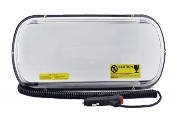 ORANJE 44cm dak zwaailicht LED - magneet bevestiging